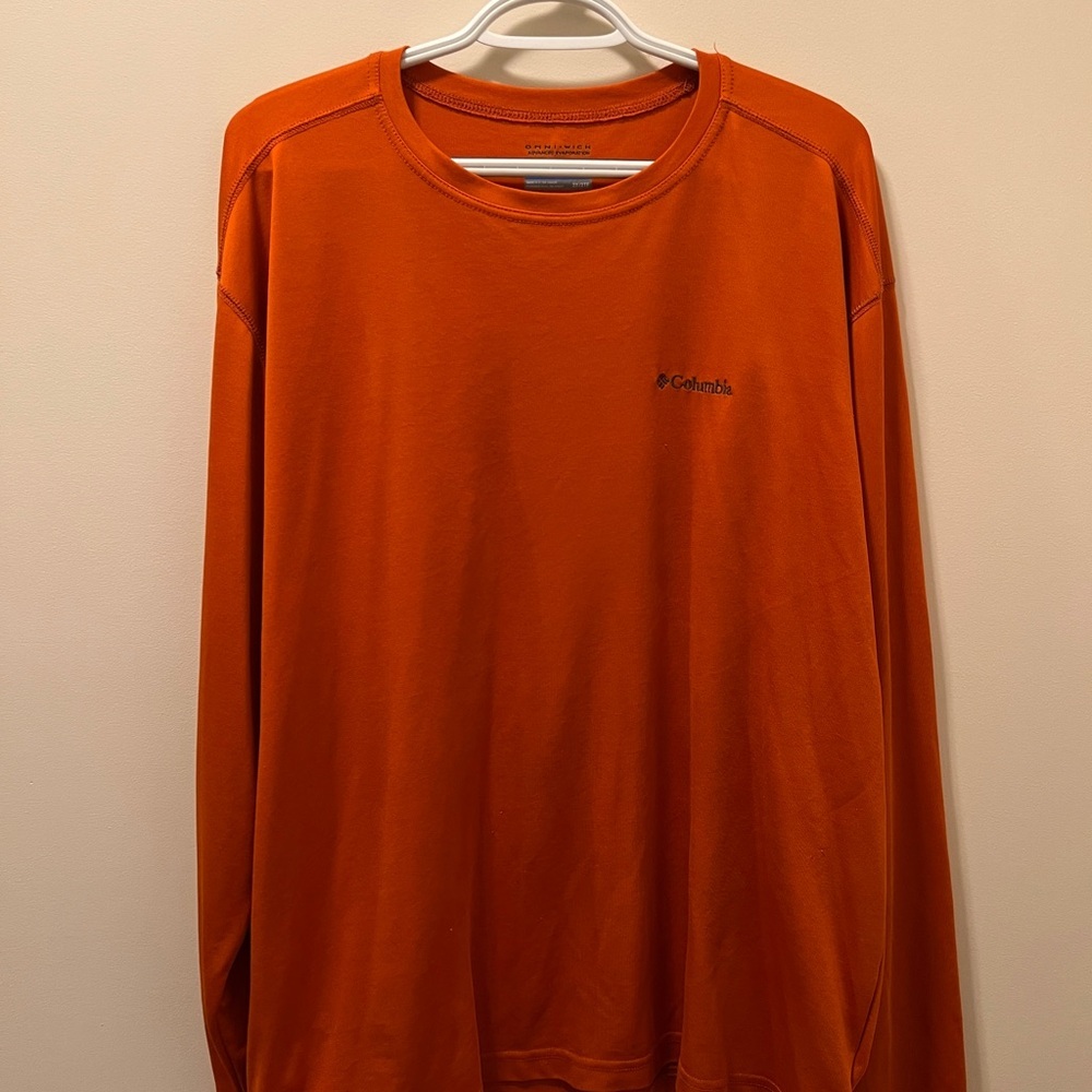 Columbia Men's Orange Shirt